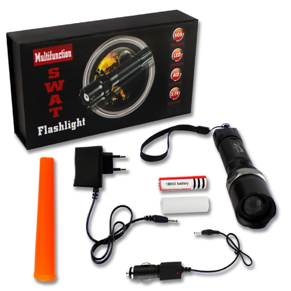 LINTERNA SWAT™ - LINTERNA INDESTRUCTIBLE compre 1 llévese 2 + Envío gratis