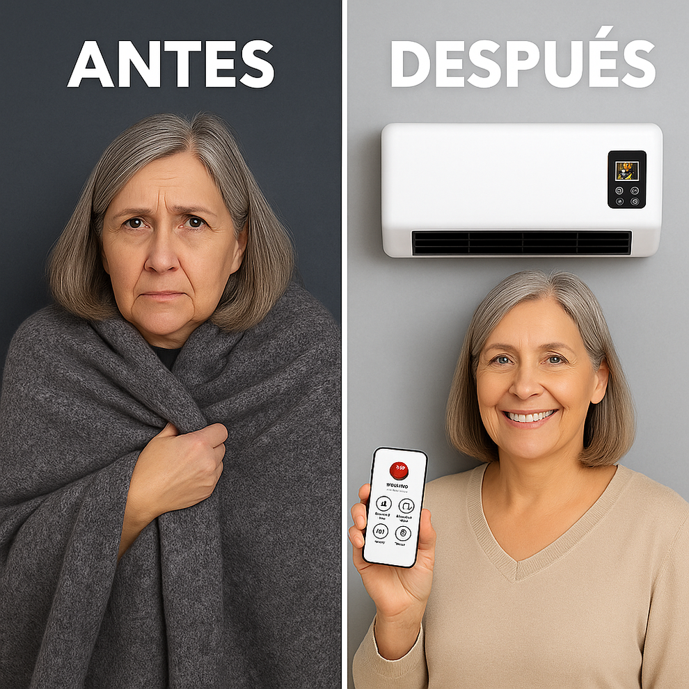 ThermoLux PRO - Calentador portátil potente y silencioso