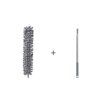 Juego de mopa de microfibra con palo extensible