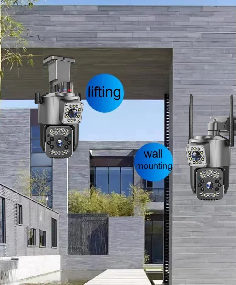 Zoom Guard: Cámara de Seguridad DOBLO LENTE + Memoria ilimitada + envío gratis