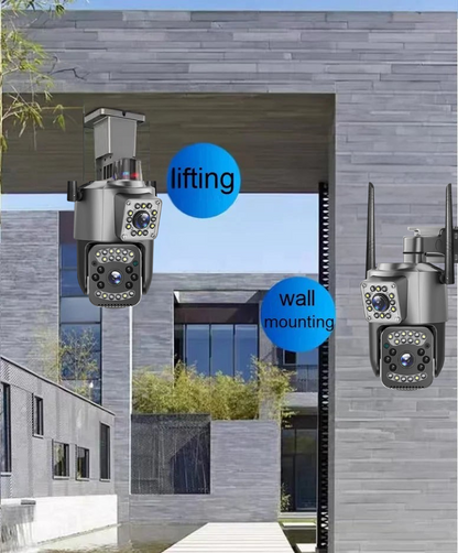 Zoom Guard: Cámara de Seguridad DOBLO LENTE + Memoria ilimitada + envío gratis