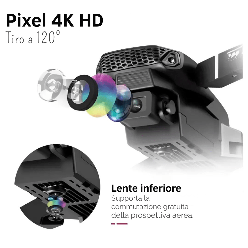 ✨ SOLO HOY 🔔 DroneLanus VISION 2X - Dos cámaras 4K en un solo vuelo.